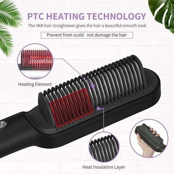SleekPro 909 Hair Straightener Brush