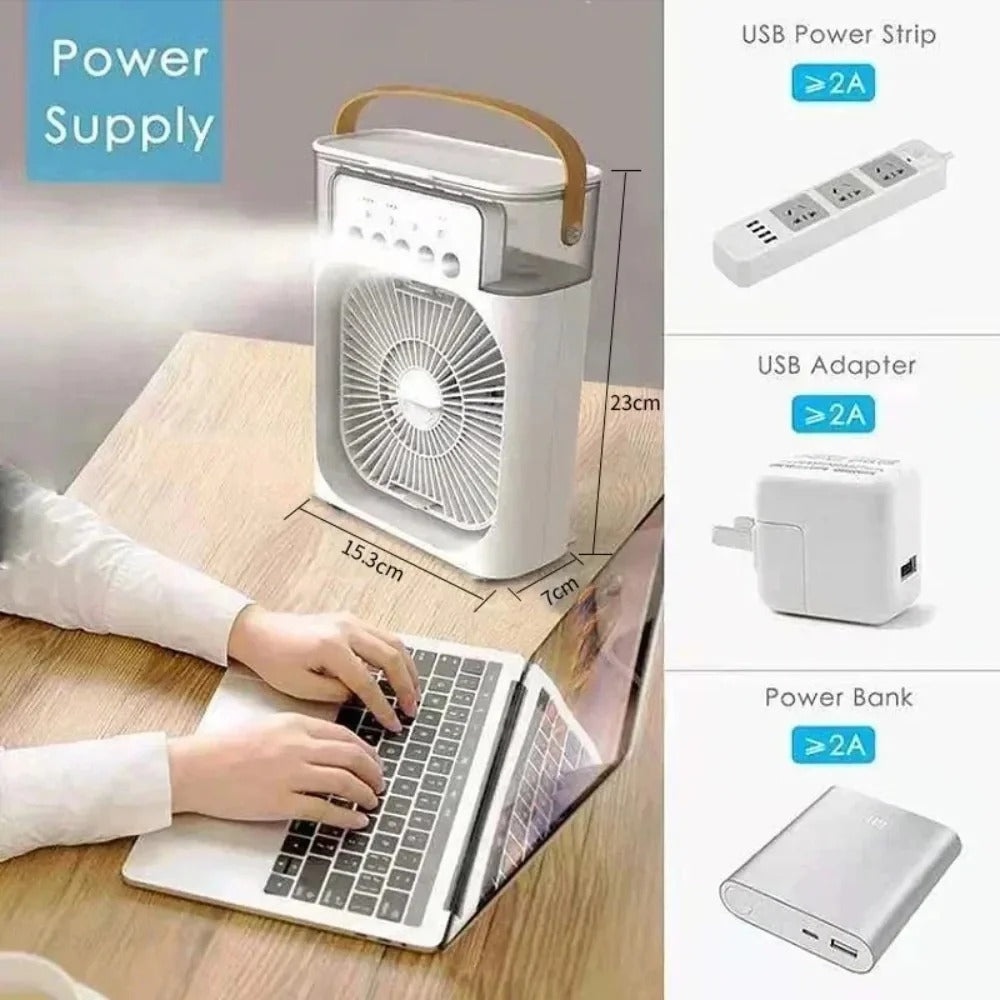 Portable 3 in 1 air cooler