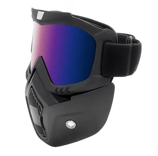 RiderX UV-Pro Detachable Mask Goggles
