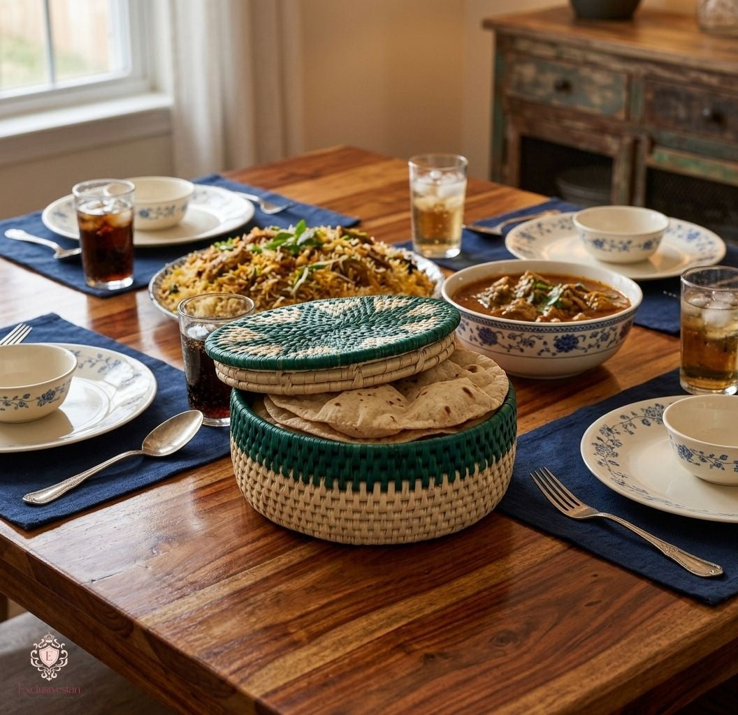 Emerald Heritage Handwoven Hotpot