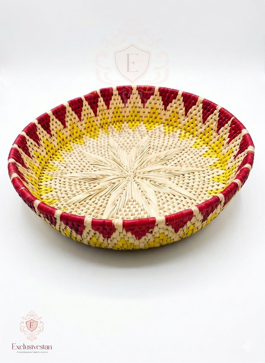 Golden Crimson Star Tray