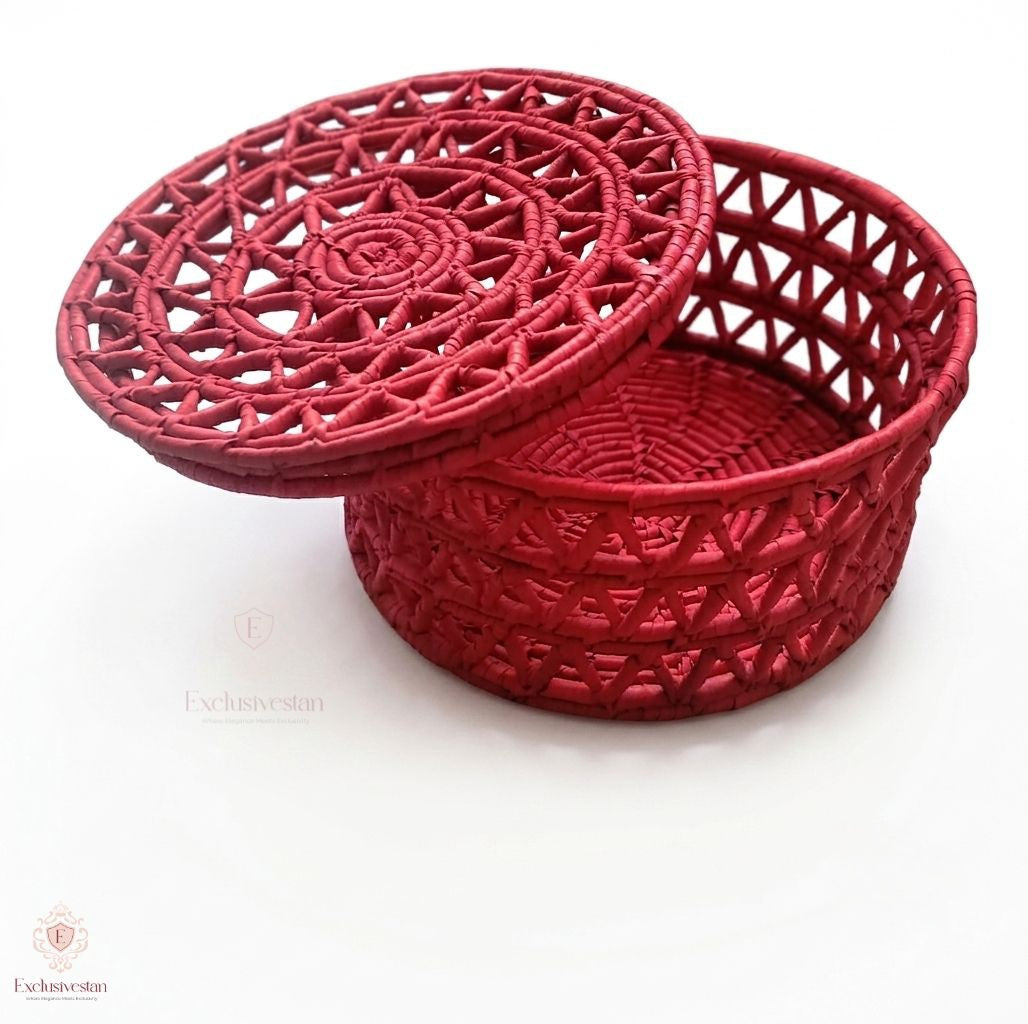 Classic Red Charm Fruit Basket