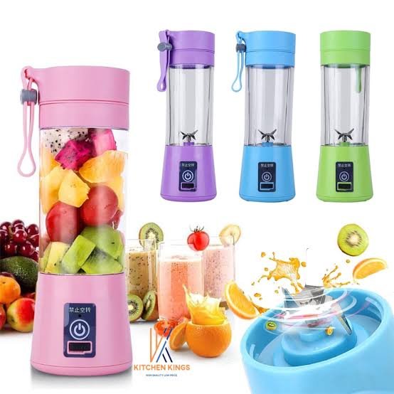 6-Blade Portable Juicer Bottle