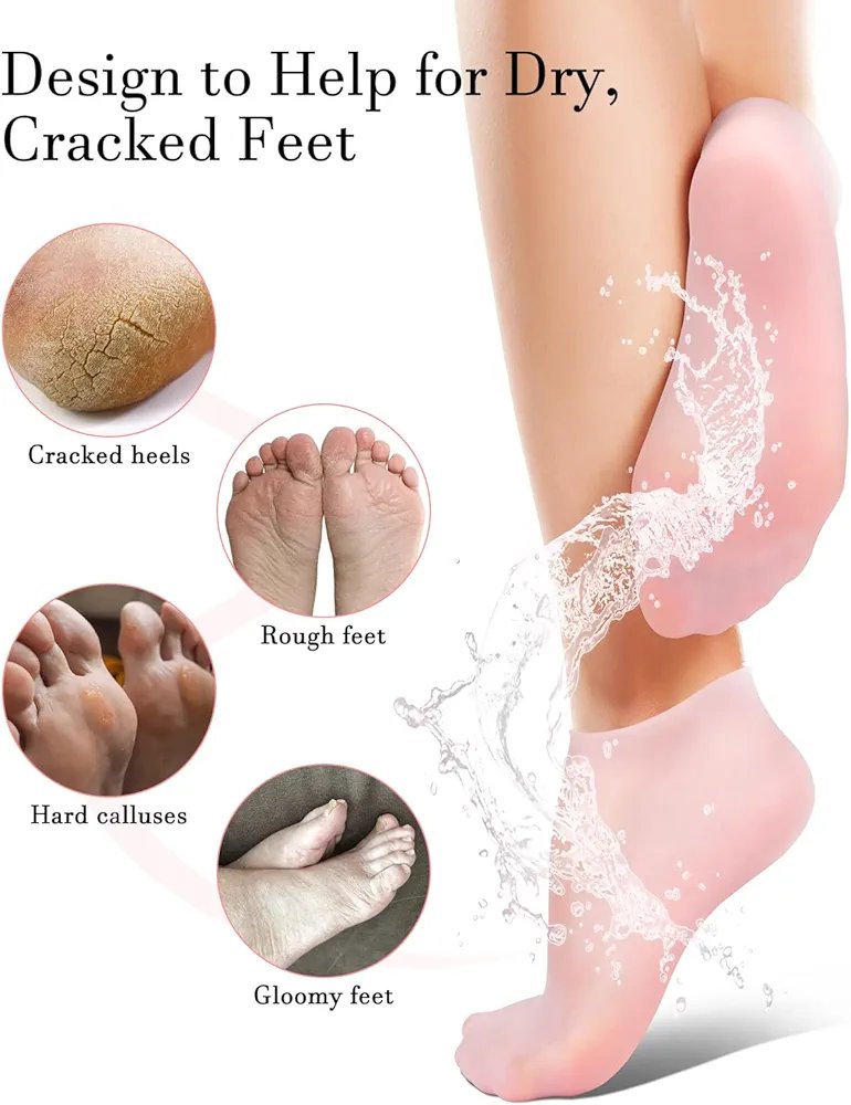 SoftStep Silicone Foot Care Socks (1 Pair)