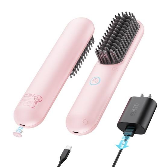 Cordless Pro Hair Straightener Brush Max