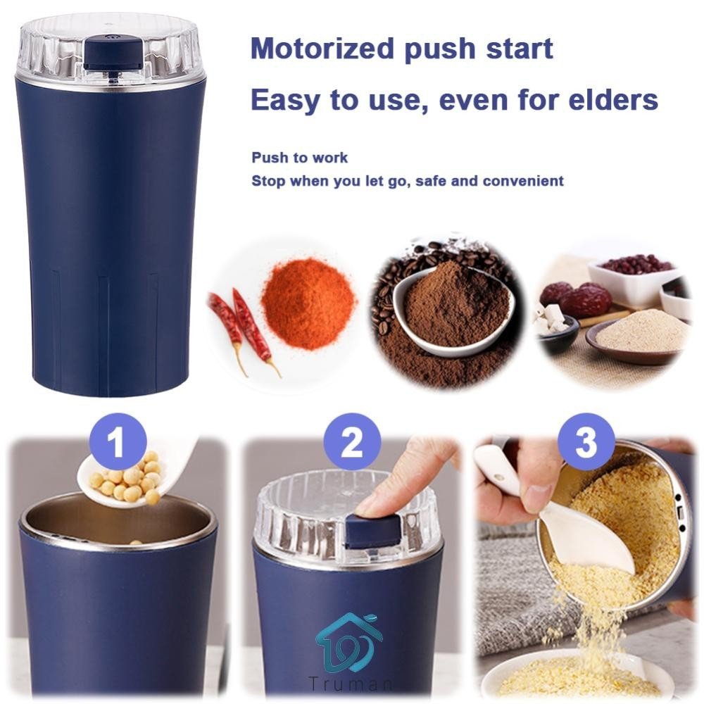 SpicePro Blue Electric Masala Grinder