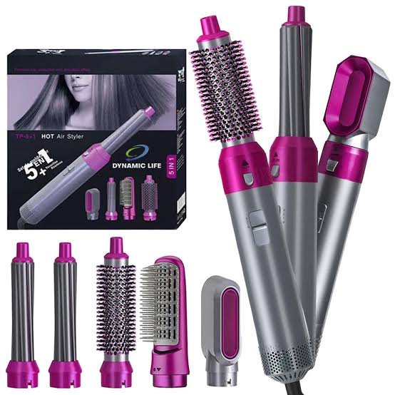 5-in-1 Hot Air Hair Styler Set