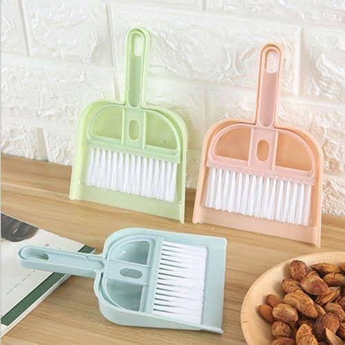 Compact Mini Brush & Dustpan Cleaning Set