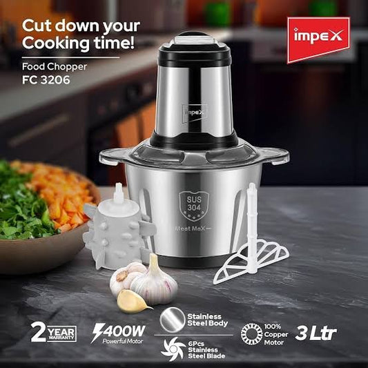 PowerChef 3L Electric Food & Meat Chopper