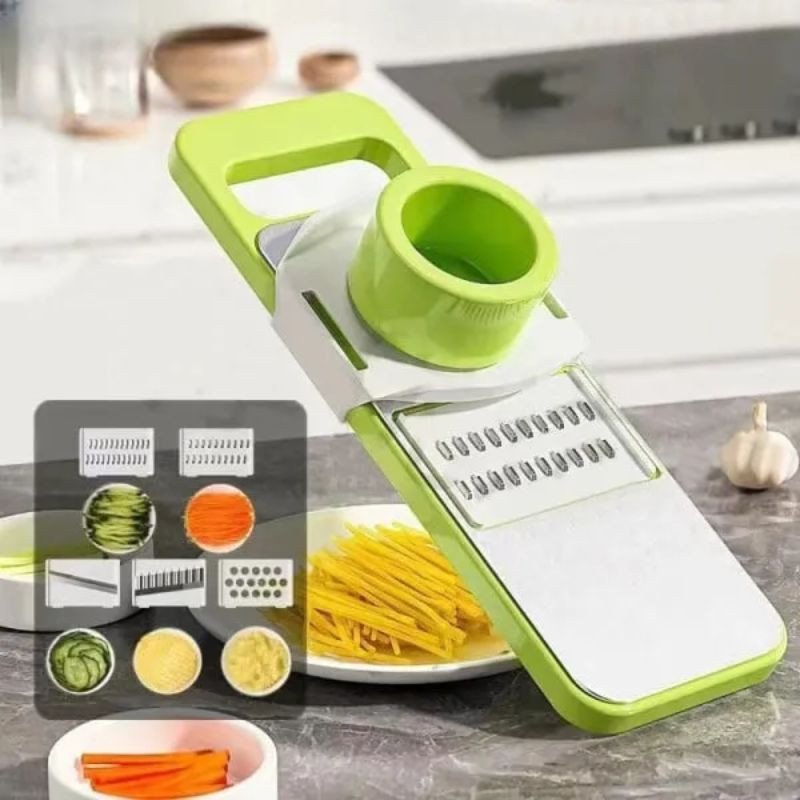 SliceMaster 5-in-1 Vegetable Slicer & Grater