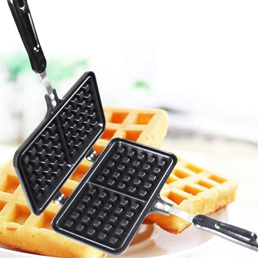 CrispWave Double Waffle Maker