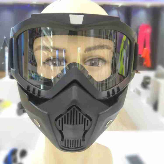 RiderX UV-Pro Detachable Mask Goggles