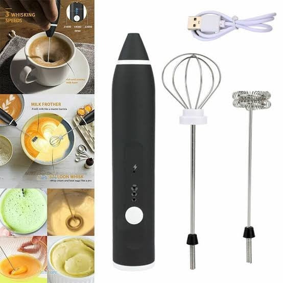 Coffee beater rechargeable