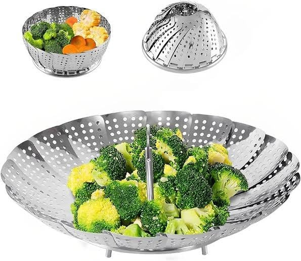 Stainless steel steamer for veg and momos