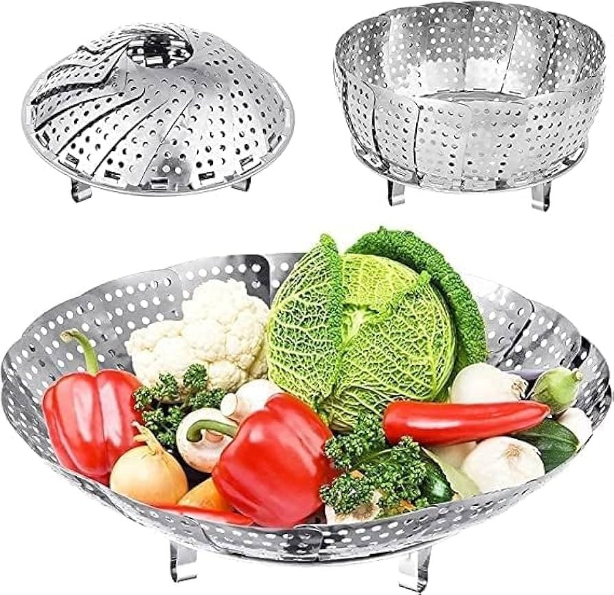 Stainless steel steamer for veg and momos