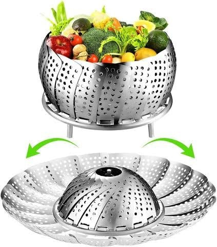 Stainless steel steamer for veg and momos