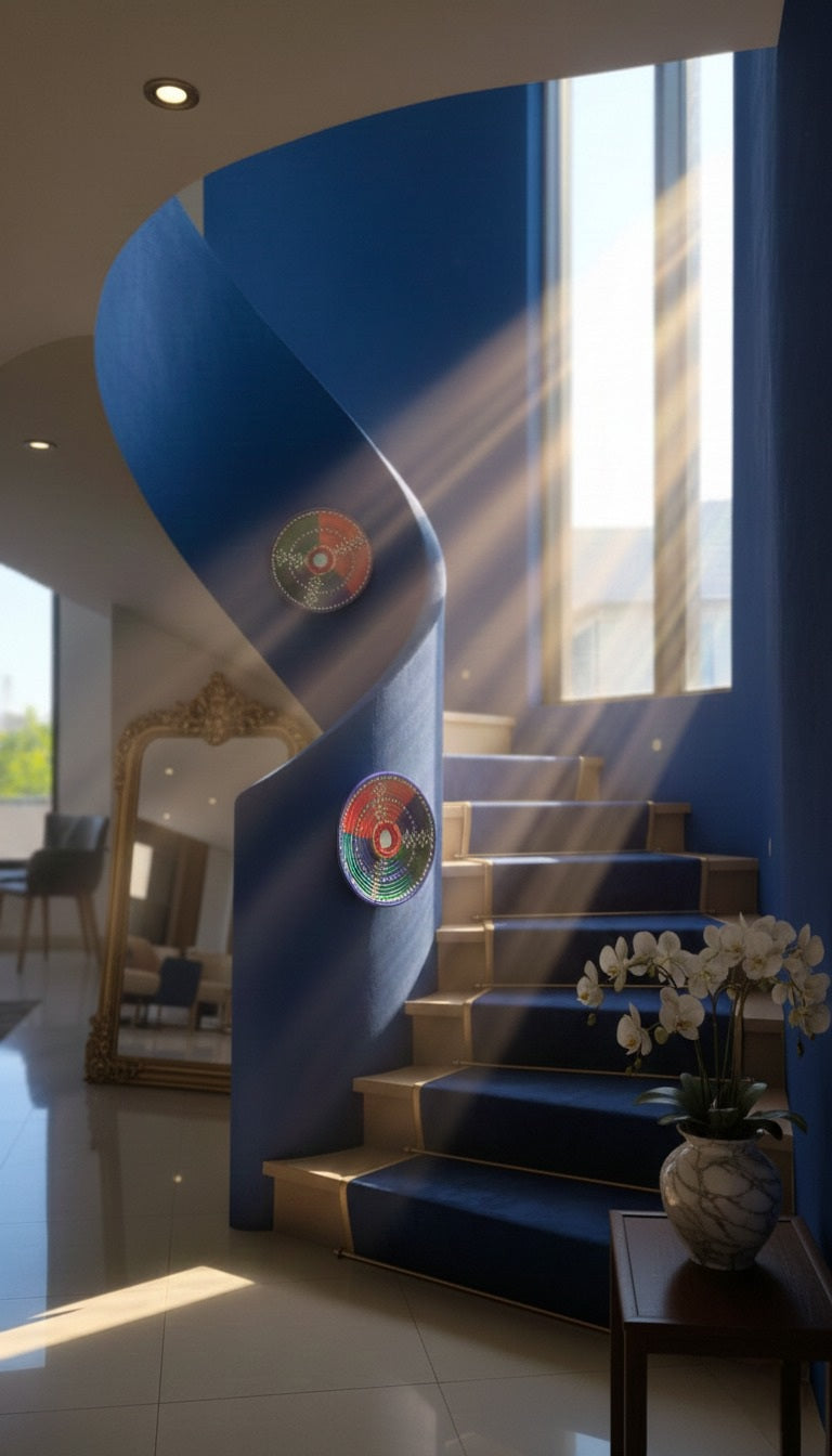 Handwoven Palm Leaf Decorative Wall Hangings / Table Décor Plates