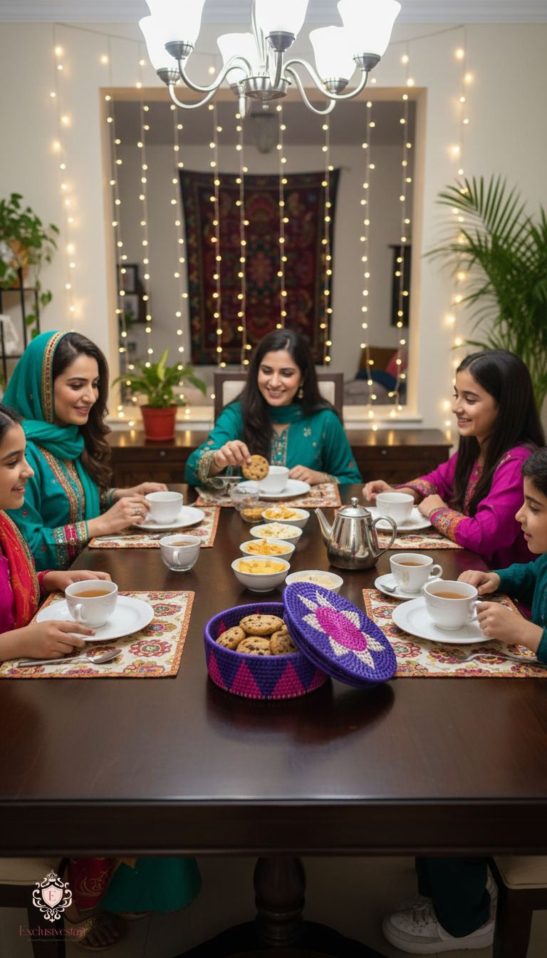 Lotus Weave Palm Leaf Basket