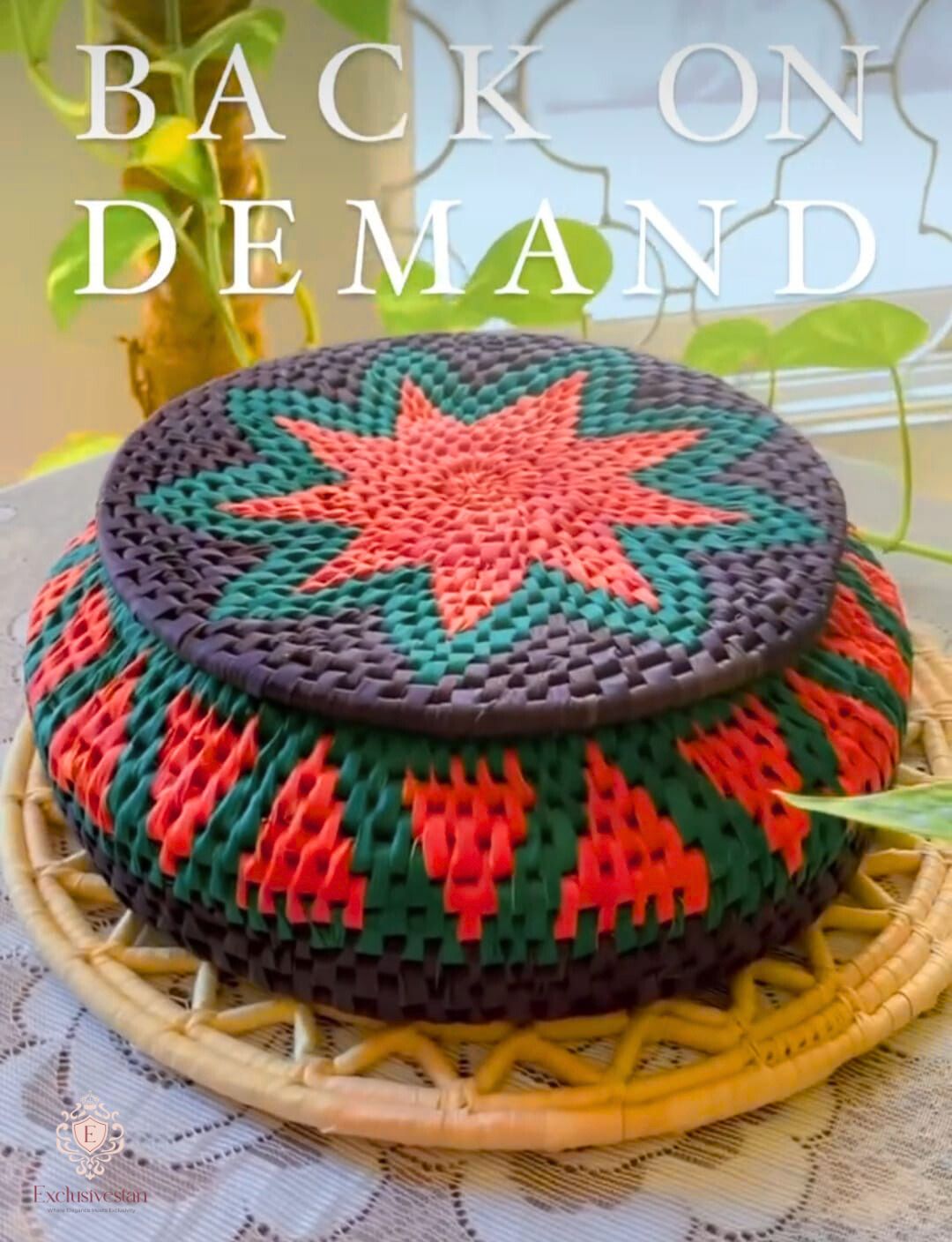 Heritage Date Palm Leaf Matka Hotpot