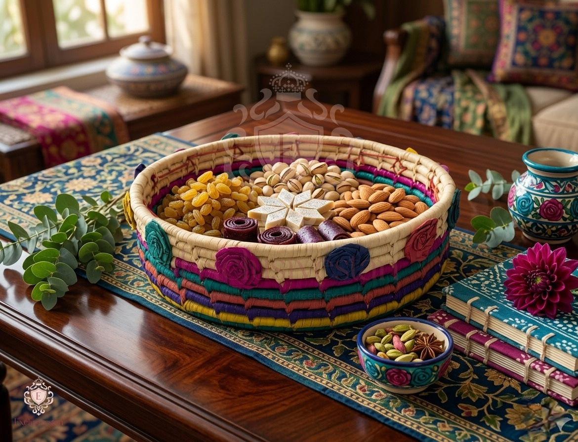 Rose Garden Serving Tray