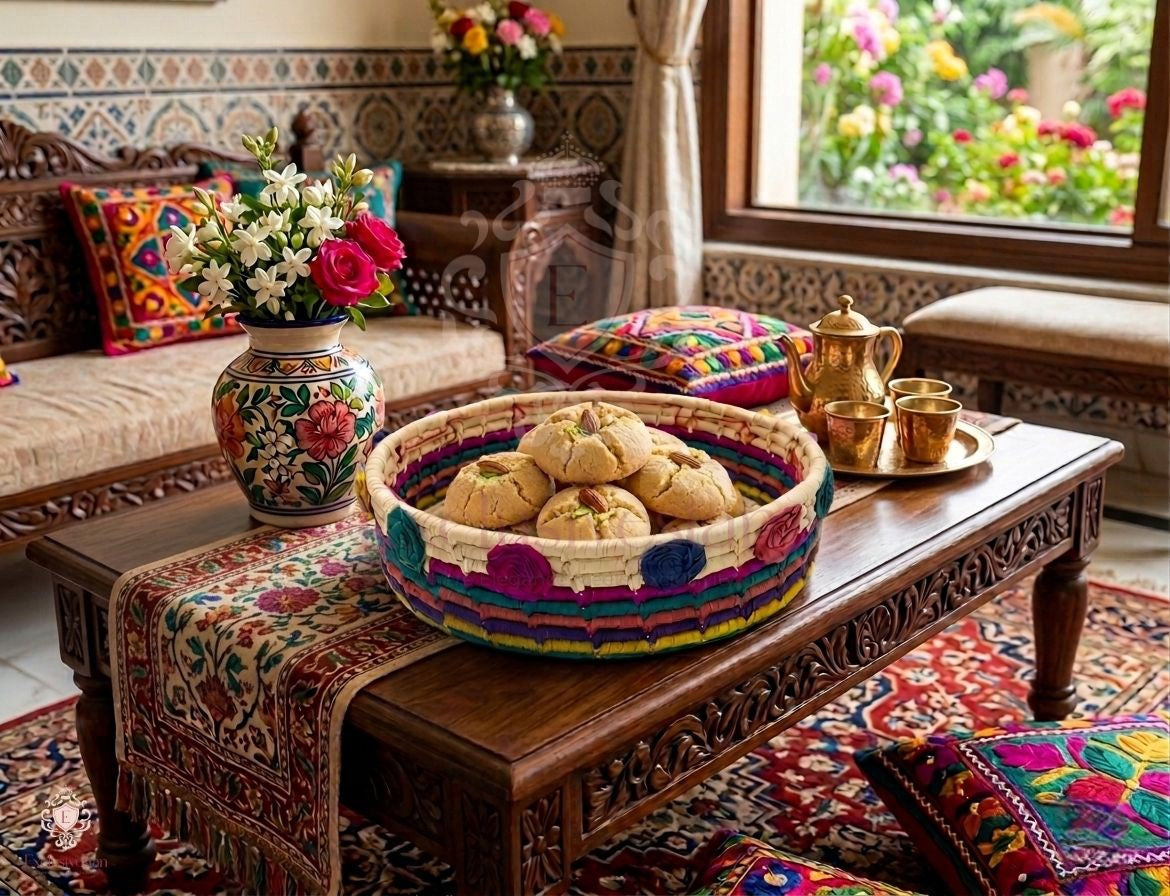 Rose Garden Serving Tray