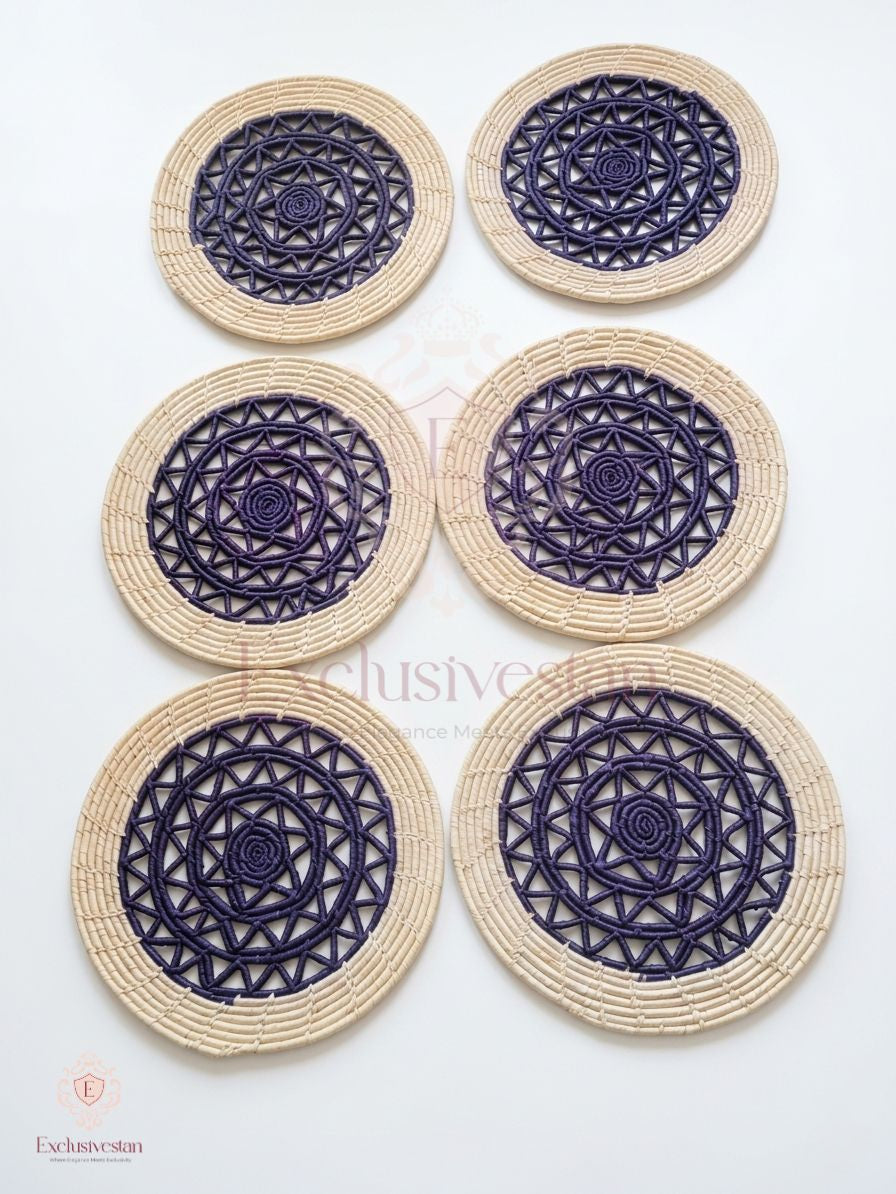 Midnight Sapphire Placemats – Set of 6