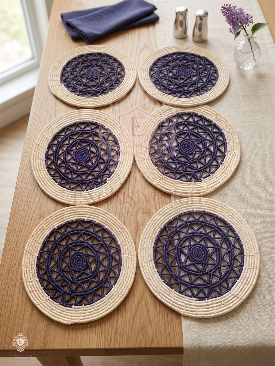 Midnight Sapphire Placemats – Set of 6