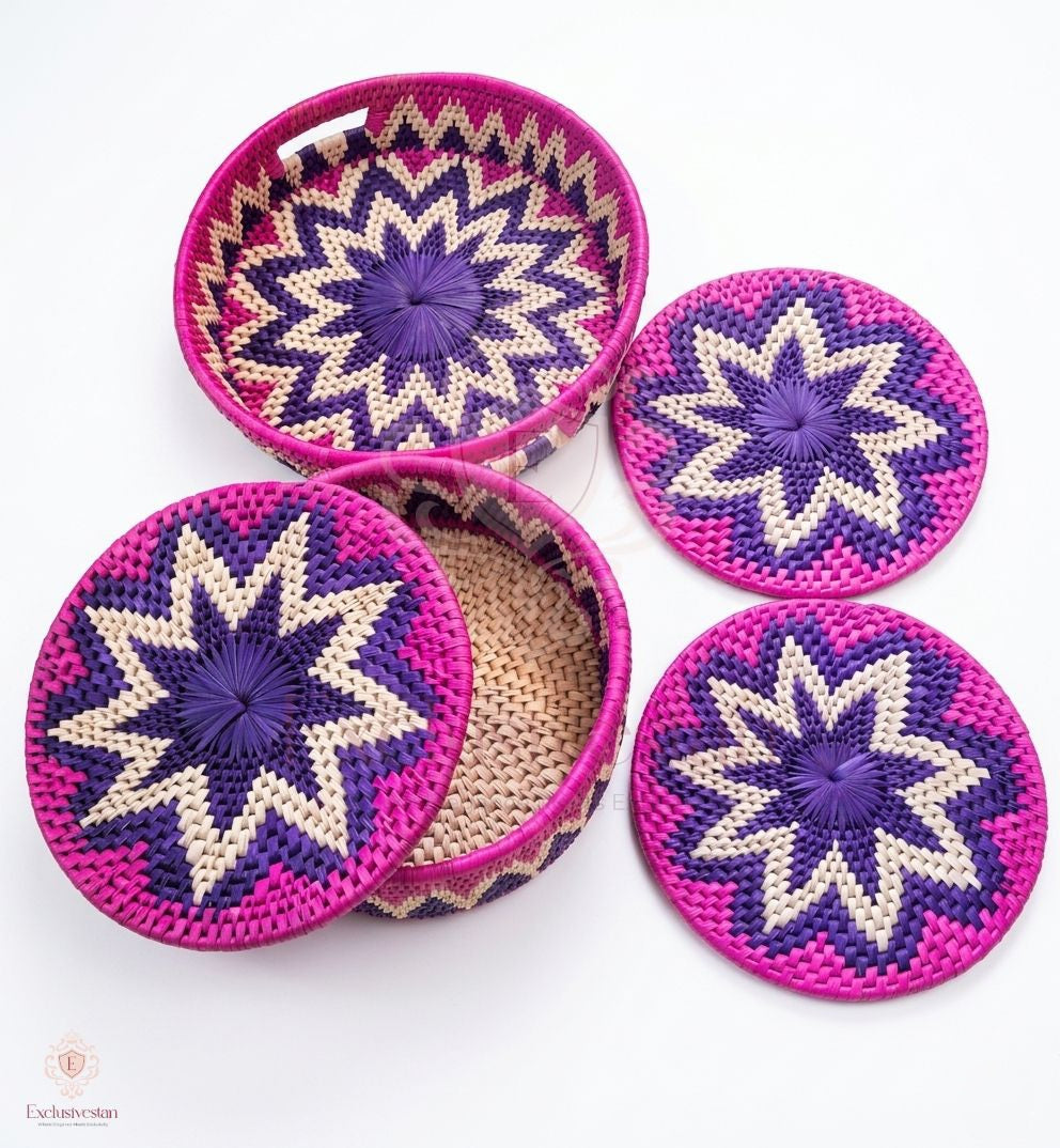 Royal Fuchsia Harmony HandWoven (Combo Set)