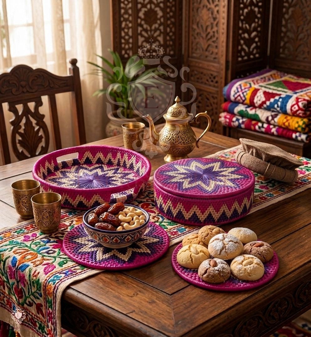 Royal Fuchsia Harmony HandWoven (Combo Set)