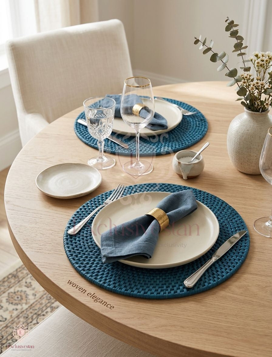Ocean Breeze Handwoven Placemats (Set Of 2)