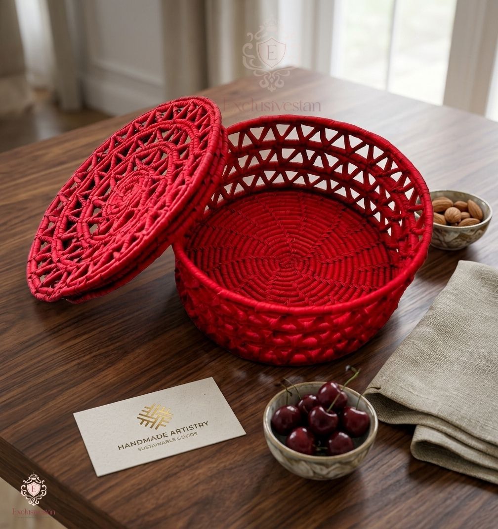 Classic Red Charm Fruit Basket