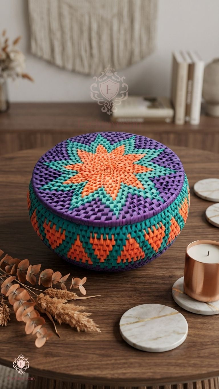 Heritage Date Palm Leaf Matka Hotpot