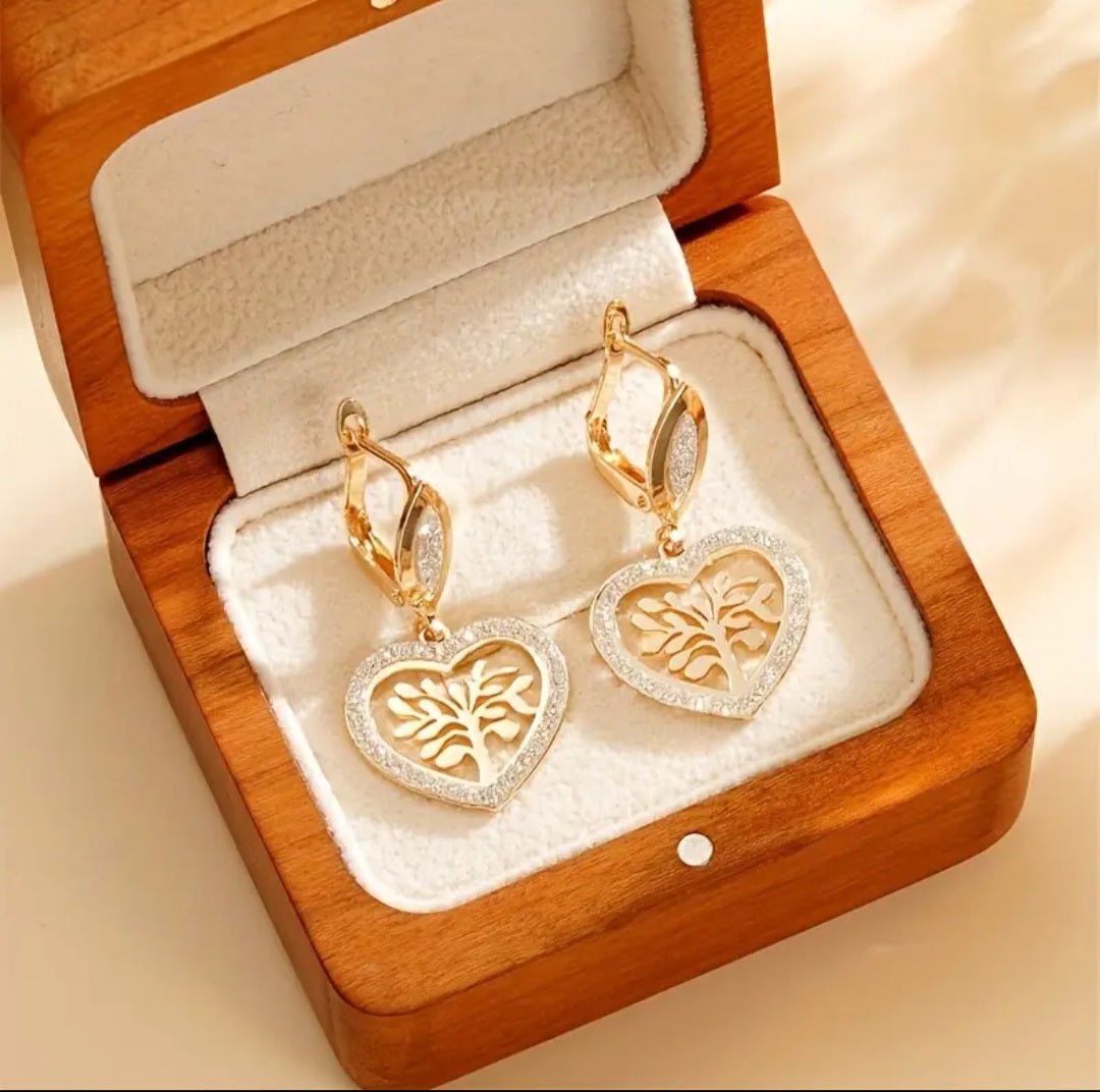Heart shape earings