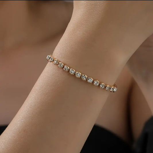 Rhinestone bracelet